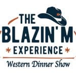 blazin M experience logo